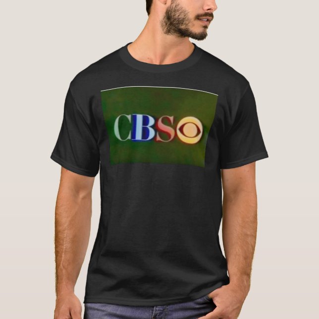 CBS-Logo Spate Sixties Classic T - Shirt (Vorderseite)