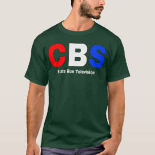 CBS State Runelevision Patriotische Front T-Shirt