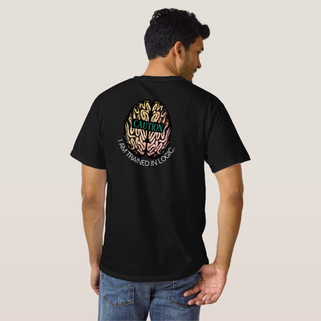 CC Challenge Community Direktor Student Logik  T-Shirt (Schwarz voll)