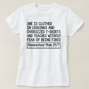 CC-Geschenk für Mama, Christliche Homeschool-Mama T-Shirt