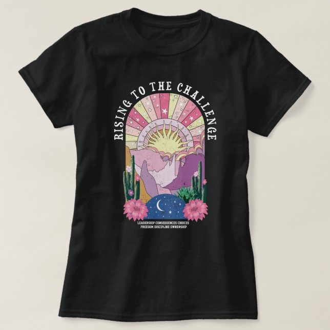 CC-Gespräche Ästhetische Christliche Homeschool T-Shirt (Design vorne)