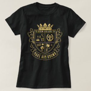 CC Gespräche, um Gott zu kennen und ihn kennen zu T-Shirt