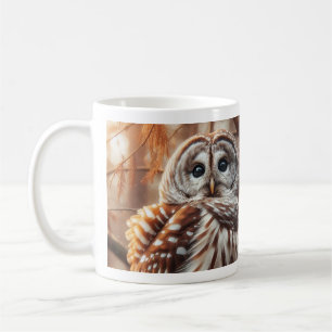 CC&L Tree Service Barred Owl Tasse Design