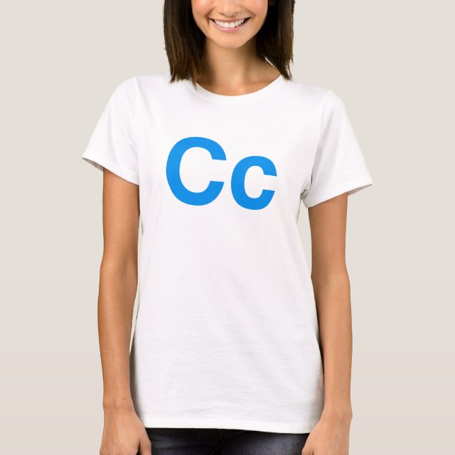 Cc T-Shirt (Vorderseite)