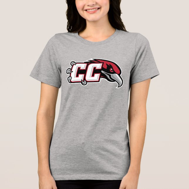 CC Thunderbird-Logo Tri-Blend Shirt (Vorderseite)