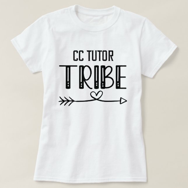 CC Tutor Stamm Klassische Gespräche Homeschool T-Shirt (Design vorne)