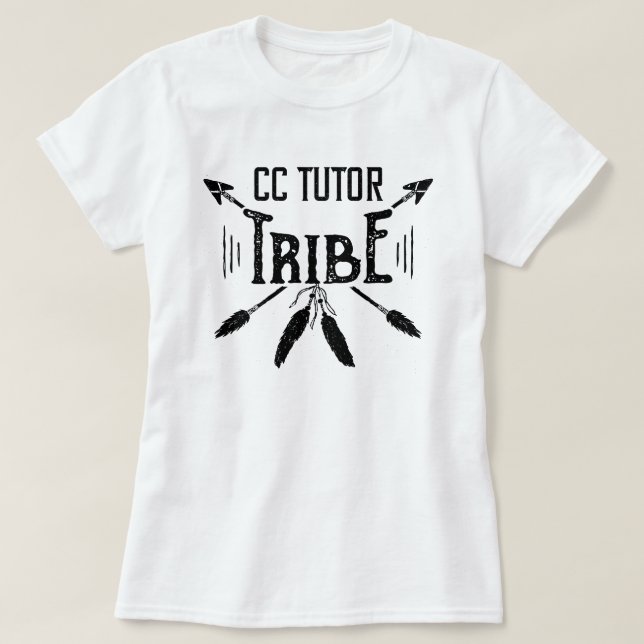 CC Tutor Tribe Shirt, CC Community Homeschool T-Shirt (Design vorne)