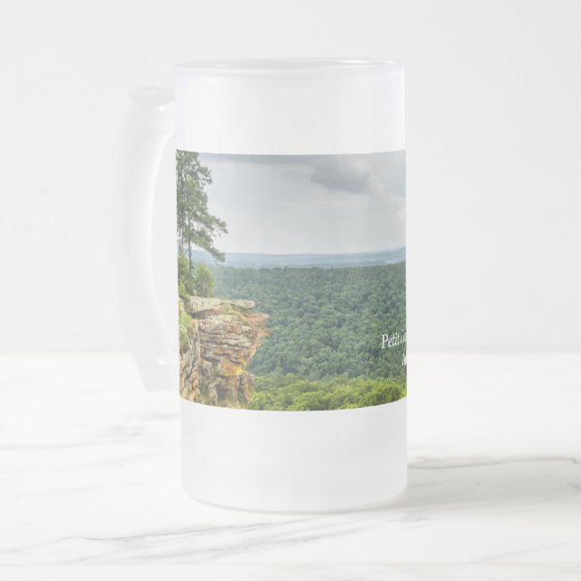 CCC Overlook Petit Jean Mattiert Glass Beer Tasse (Vorderseite Links)