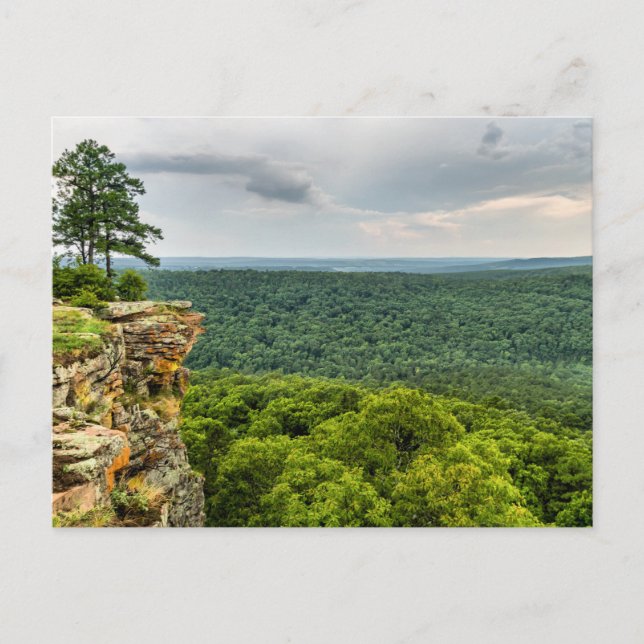 CCC Overlook Petit Jean Postcard Postkarte (Vorderseite)