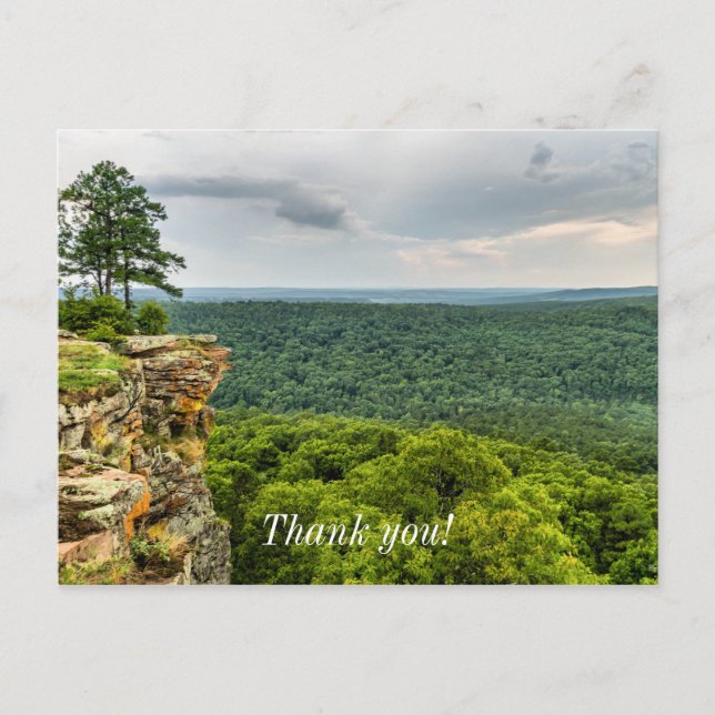 CCC Overlook Petit Jean Postkarte (Vorderseite)