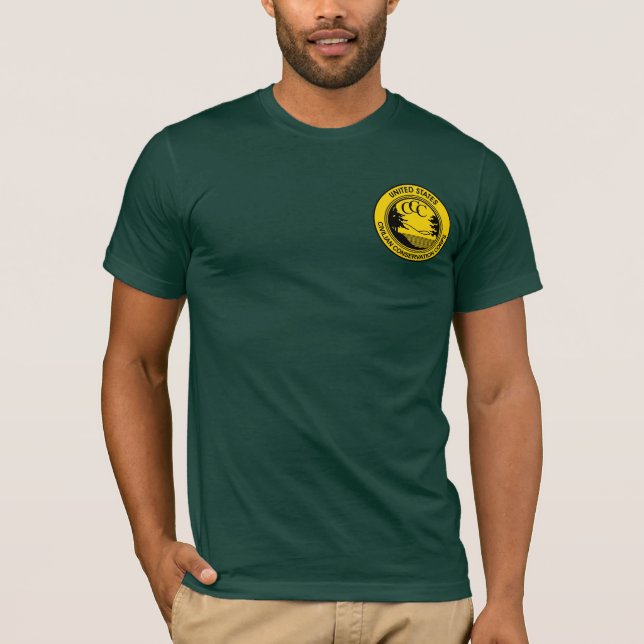 Ccc-Zivilerhaltungs-Korps Gedenk T-Shirt (Vorderseite)