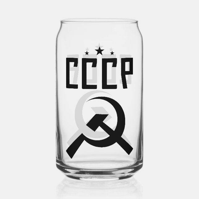 CCCP Can-Ski Dosenglas (Vorderseite)