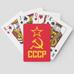 CCCP Communist Playing Cards Spielkarten
