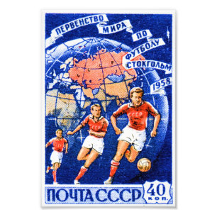 CCCP Football Fotodruck