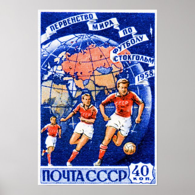 CCCP Football Poster (Vorne)