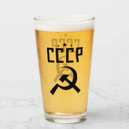 CCCP Pint-ski Glas
