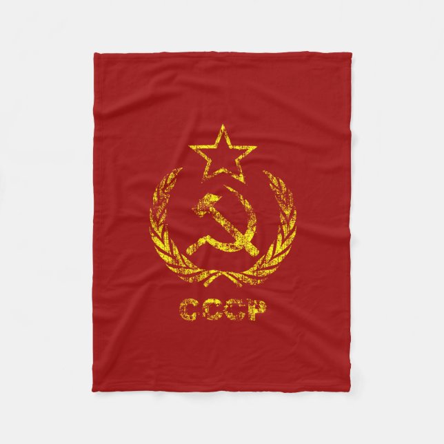 CCCP UDSSR Kommunist benutzte Decken (Vorderseite)