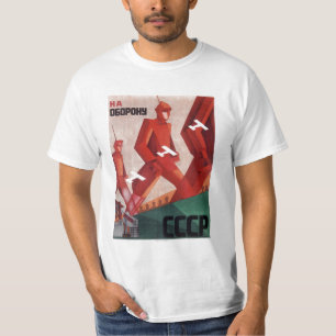 CCCP URSS Propaganda T - Shirtmänner T-Shirt
