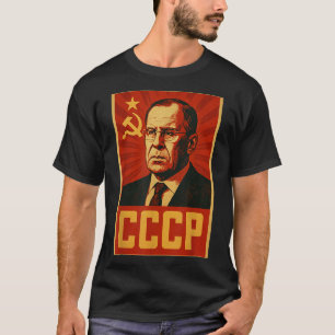 Cccp Vintage sowjetische Gewerkschaft Retro Sssr L T-Shirt