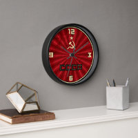 CCCP-Wanduhr