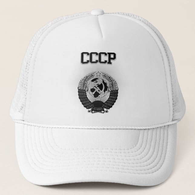 CCCP-Wappen Truckerkappe (Vorderseite)