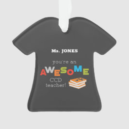 CCD Lehrer Wertschätzung Tagesbuch, Phantastisch Ornament