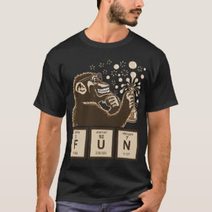 CChemistry Affe entdeckter Spaß T-Shirt