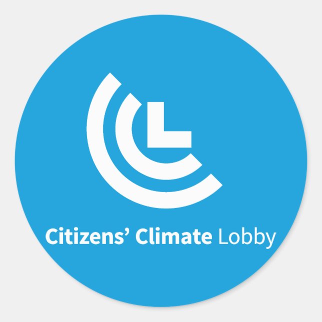 CCL-Logo-Aufkleber Runder Aufkleber (Vorderseite)