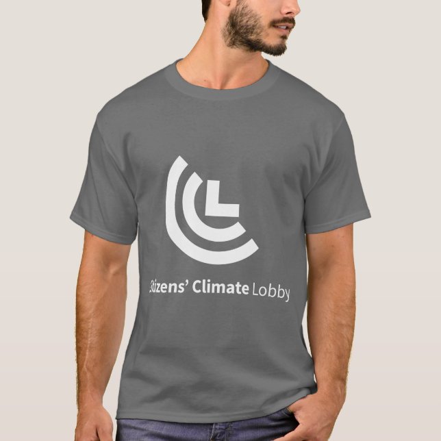 CCL Logo-dunkelgrauer T - Shirt (Vorderseite)