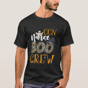 CCN Krankenschwester Boo Crew Grusel Halloween Boo T-Shirt