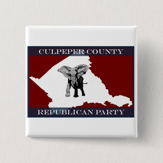 CCRC quadratischer Knopf Button (Vorderseite)