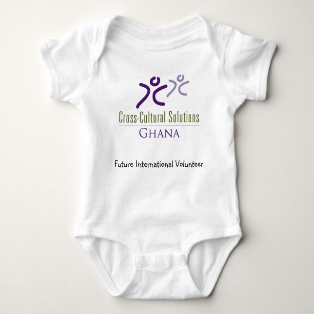 CCS Ghana Baby-Kleid Baby Strampler (Vorderseite)