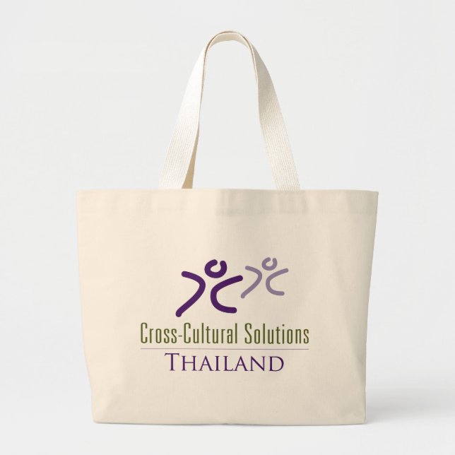 CCS Thailand Taschen-Tasche Jumbo Stoffbeutel (Vorne)