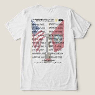 CCT-Gedenk-Shirt Jeder Name enthalten Tri-Blend Shirt