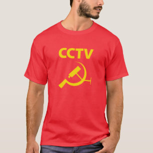 Cctv-Gelb T-Shirt