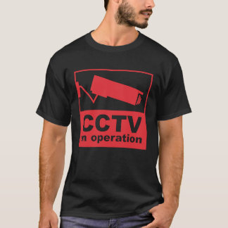 CCTV Surveillance Security Camera Closed Circuit P T-Shirt