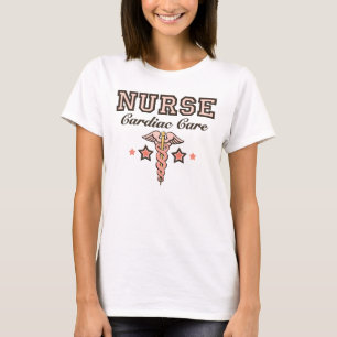 CCU Herz-Kreislauf-Pflegekrankenschwester Spaghett T-Shirt