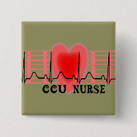CCU-Krankenschwester-Geschenk Ekg Papier und Herz