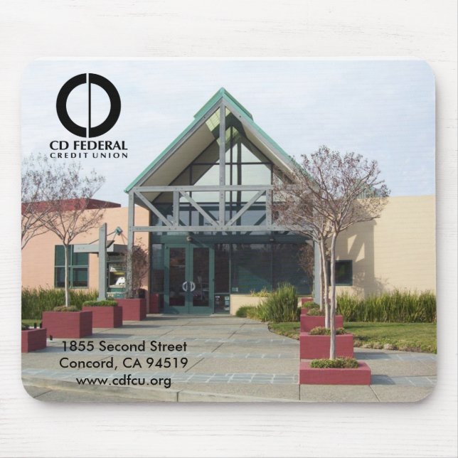 CD bundesstaatliche Mausunterlage Mousepad (Vorne)