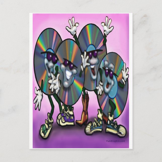 CD Gang Postkarte (Vorderseite)