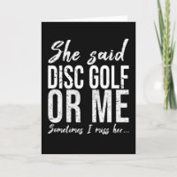 CD Golf lustige Sportgeschenk-Idee