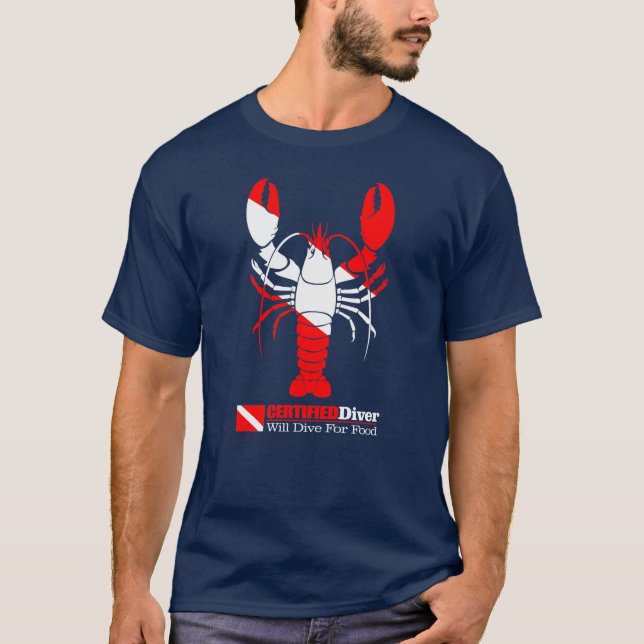 CD-Lobster T-Shirt (Vorderseite)