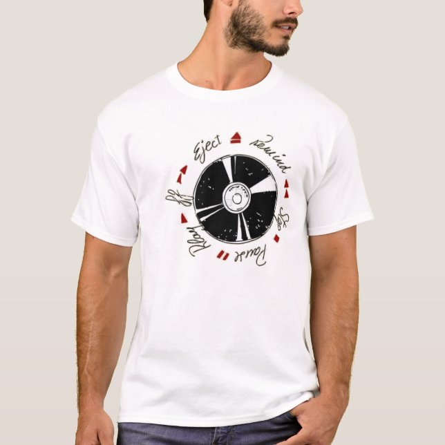 CD-Player-T - Shirt (Vorderseite)