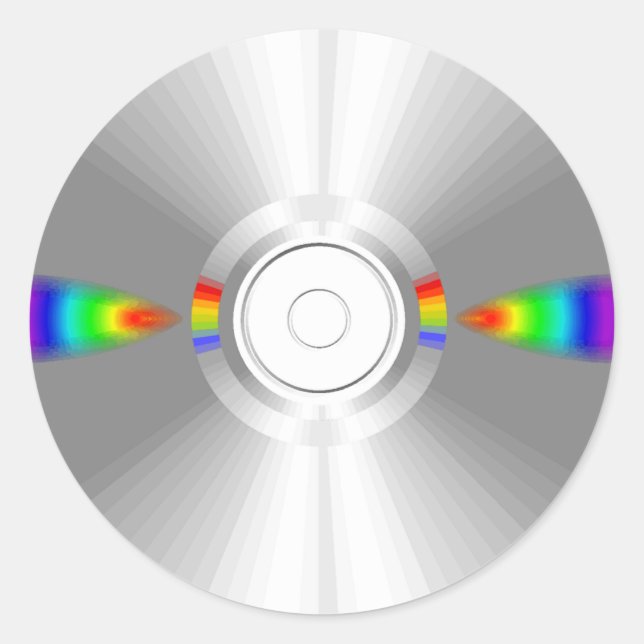 CD RUNDER AUFKLEBER (Vorderseite)
