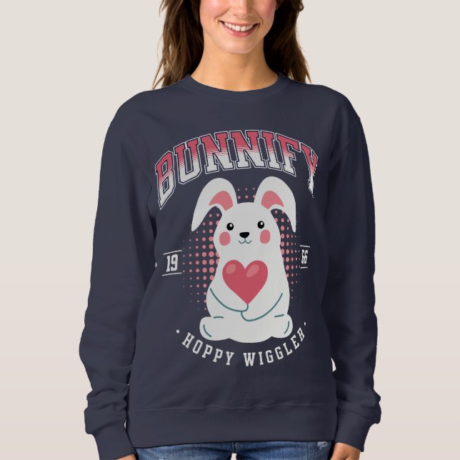 CDbunnifyhoppy Sweatshirt (Vorderseite)