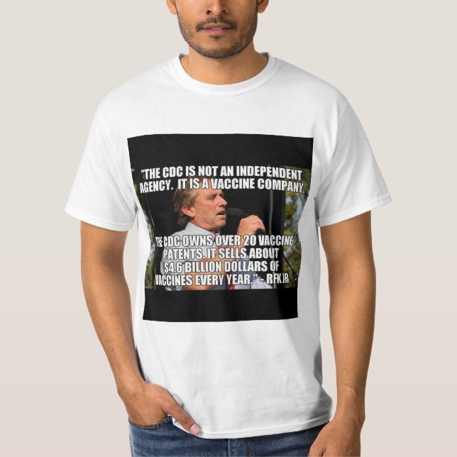 CDC besitzt Impfpatente T-Shirt (Vorderseite)