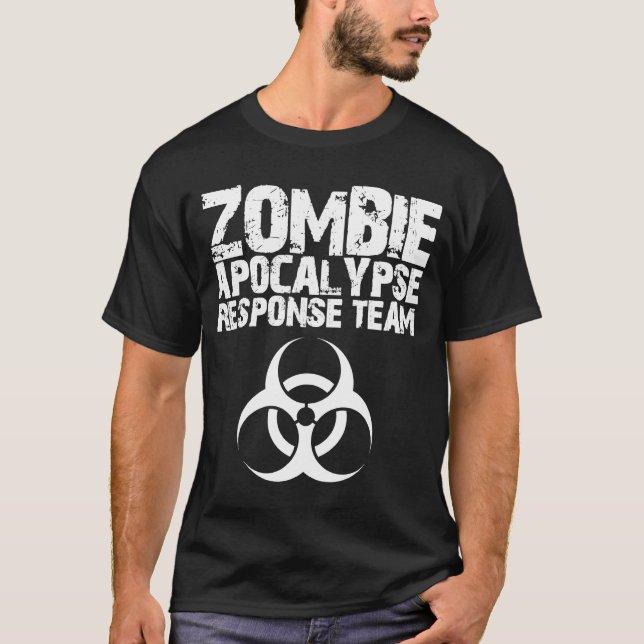 CDC Zombie Apokalypse Response Team T-Shirt (Vorderseite)