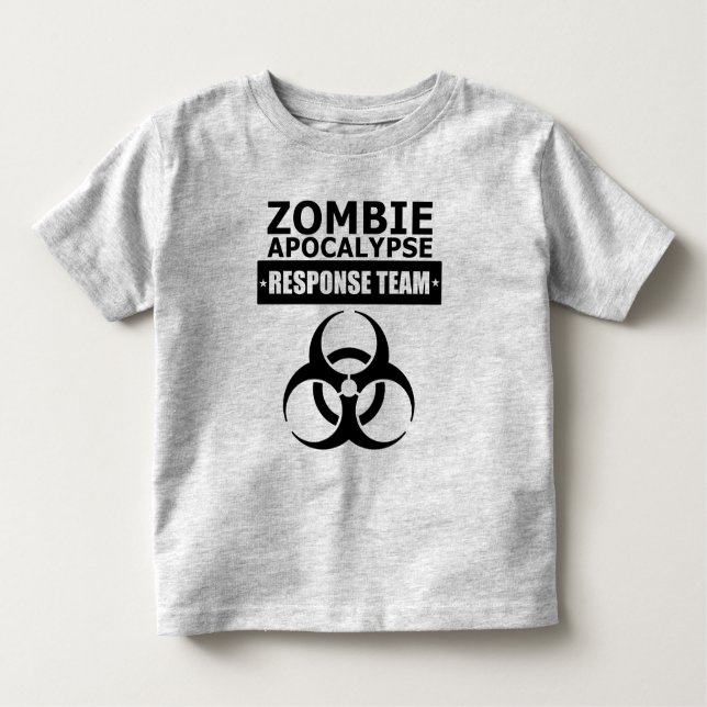 CDC-Zombie-Apokalypse-Warteteam-Kleinkind-T-Shirt Kleinkind T-shirt (Vorderseite)