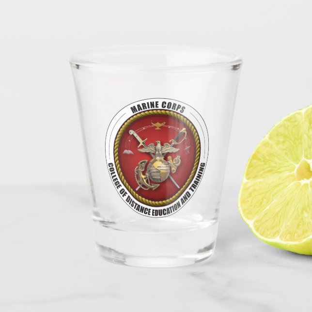 CDET Shot Glass Schnapsglas (Vorderseite)