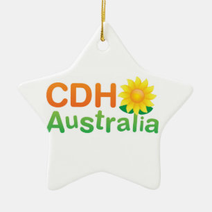 CDH Australien Weihnachtsverzierung Keramik Ornament